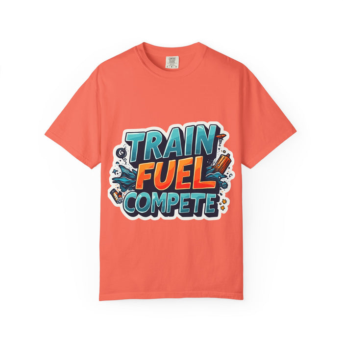 Unisex Cotton Triathlon T-Shirt - lifestyle view