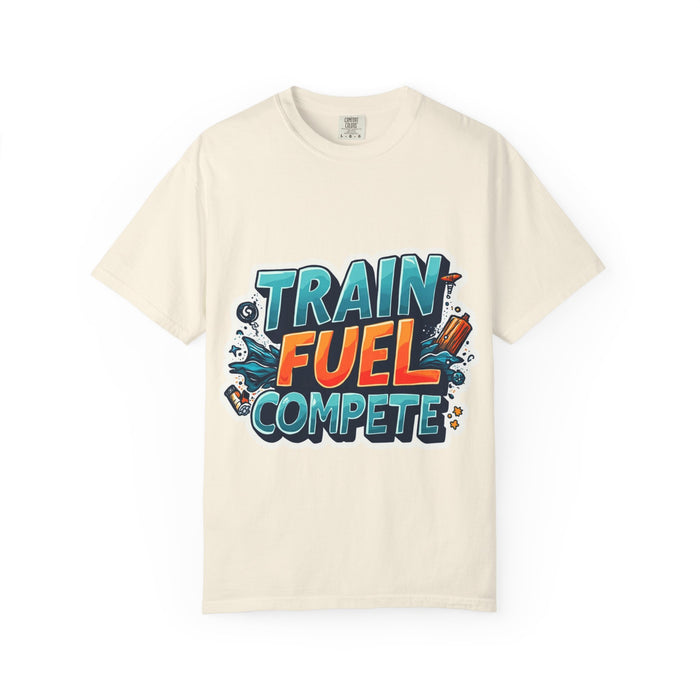 Unisex Cotton Triathlon T-Shirt - size chart