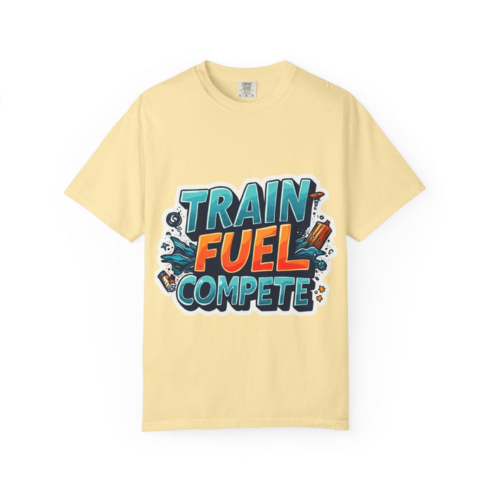 Unisex Cotton Triathlon T-Shirt - size chart