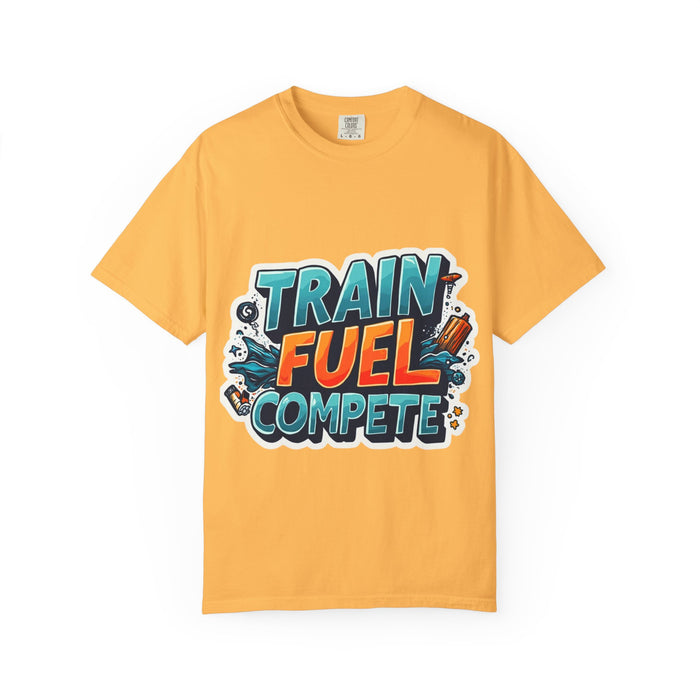 Unisex Cotton Triathlon T-Shirt - size chart