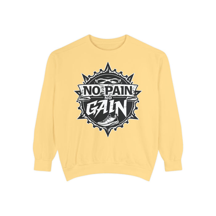 Unisex Crewneck Sweatshirt - Garment-Dyed - detail view