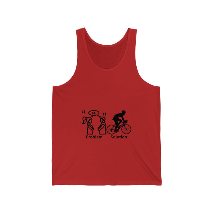 Unisex Cycling Tank Top for Triathletes - size chart for triathlon