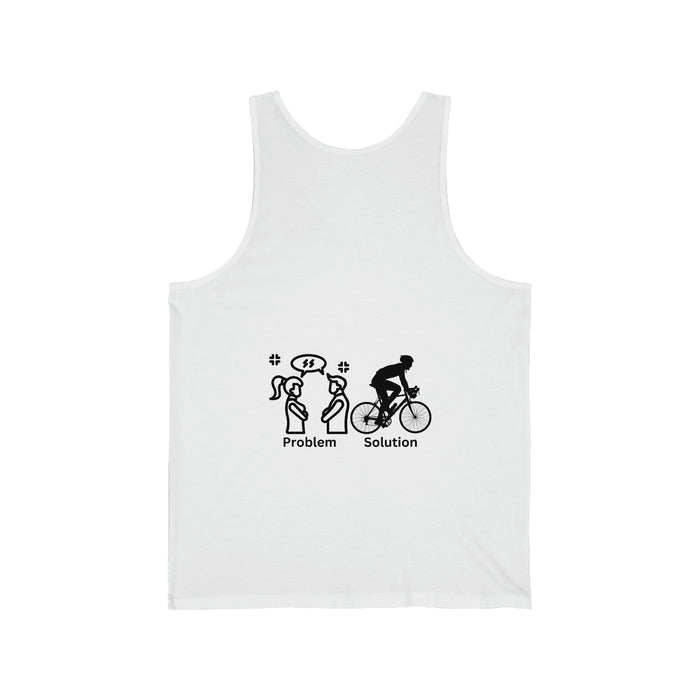 Unisex Cycling Tank Top for Triathletes - size chart for triathlon