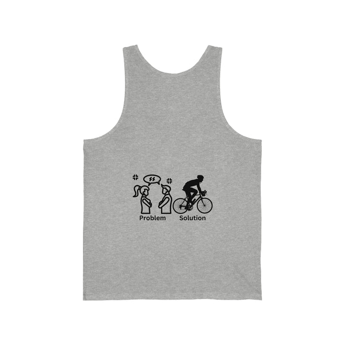 Unisex Cycling Tank Top for Triathletes - size chart for triathlon