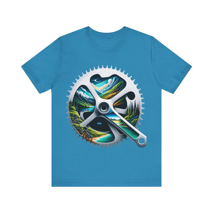 Unisex Cycling Tee - T-Shirt - alternate view for triathlon