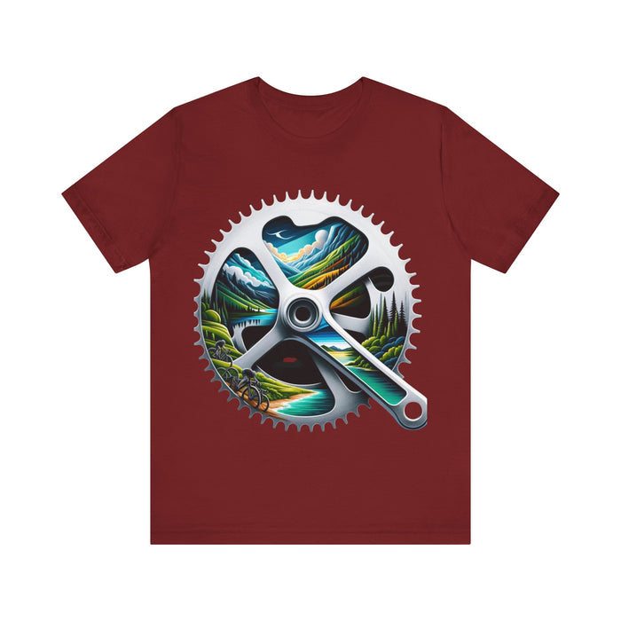 Unisex Cycling Tee - T-Shirt - size chart for triathlon