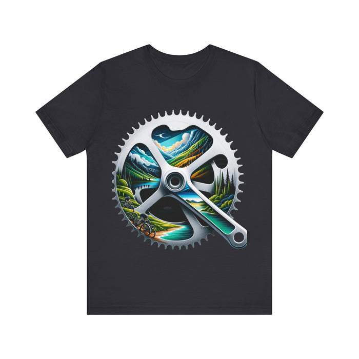 Unisex Cycling Tee - T-Shirt - size chart for triathlon