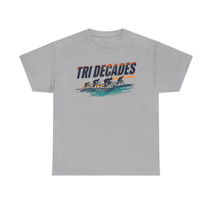 Unisex Heavy Cotton Tee by Tri Decades - T-Shirt - detail view