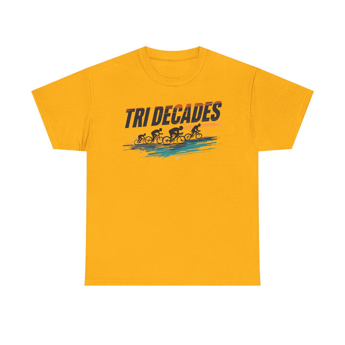 Unisex Heavy Cotton Tee by Tri Decades - T-Shirt - lifestyle view