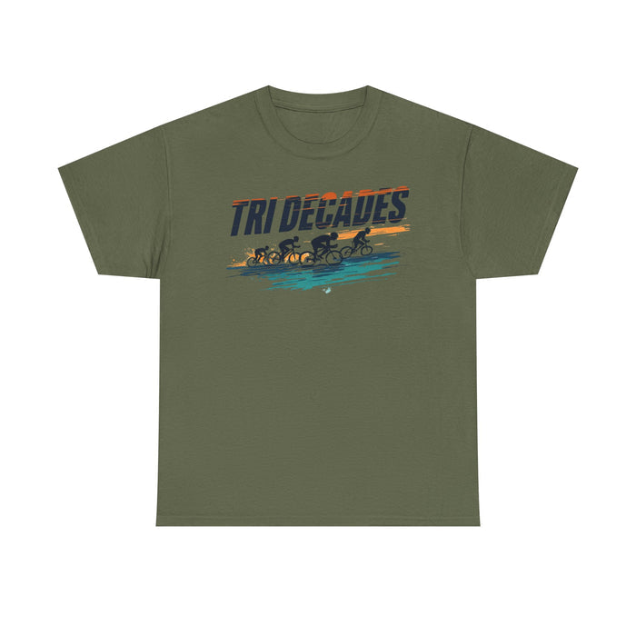 Unisex Heavy Cotton Tee by Tri Decades - T-Shirt - size chart