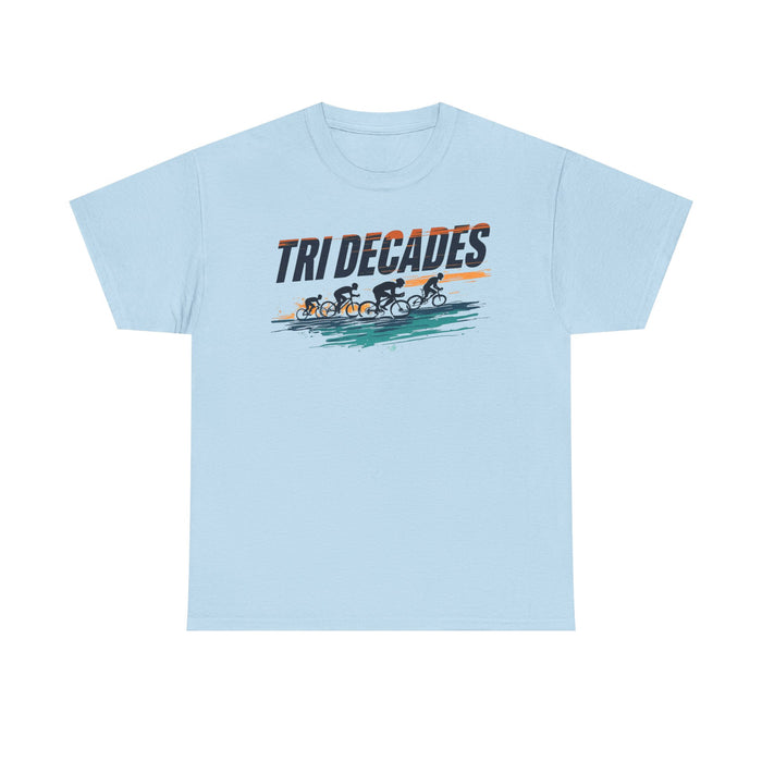 Unisex Heavy Cotton Tee by Tri Decades - T-Shirt - size chart