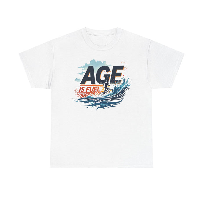 Unisex Heavy Cotton Tee for Active Agers - T-Shirt
