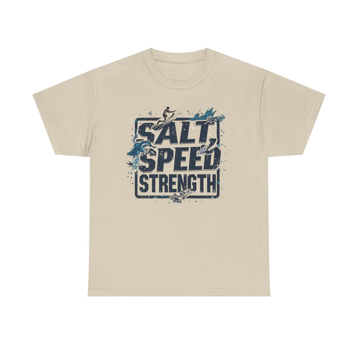 Unisex Heavy Cotton Triathlon Tee by TriSpirit - T-Shirt - alternate view