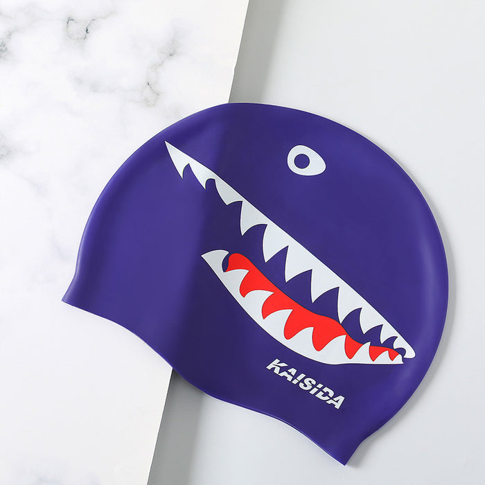 Unisex Large Silicone Swimming Cap for Triathletes - Hats - lifestyle view for triathlon