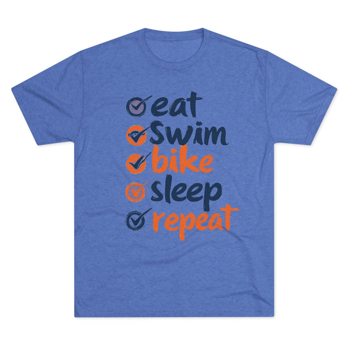 Unisex Tri-Blend Crew Tee - T-Shirt - size chart
