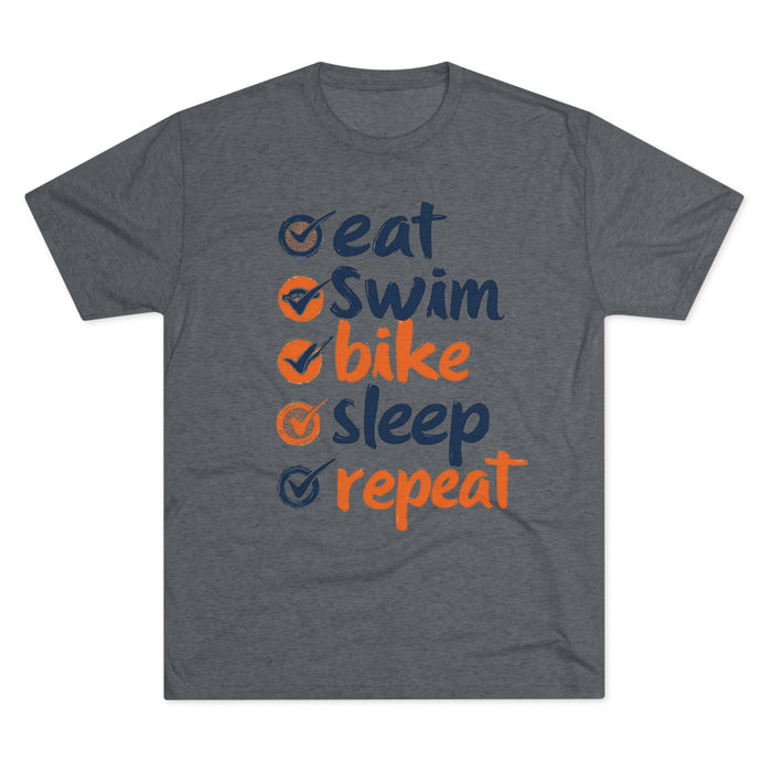 Unisex Tri-Blend Crew Tee - T-Shirt - size chart