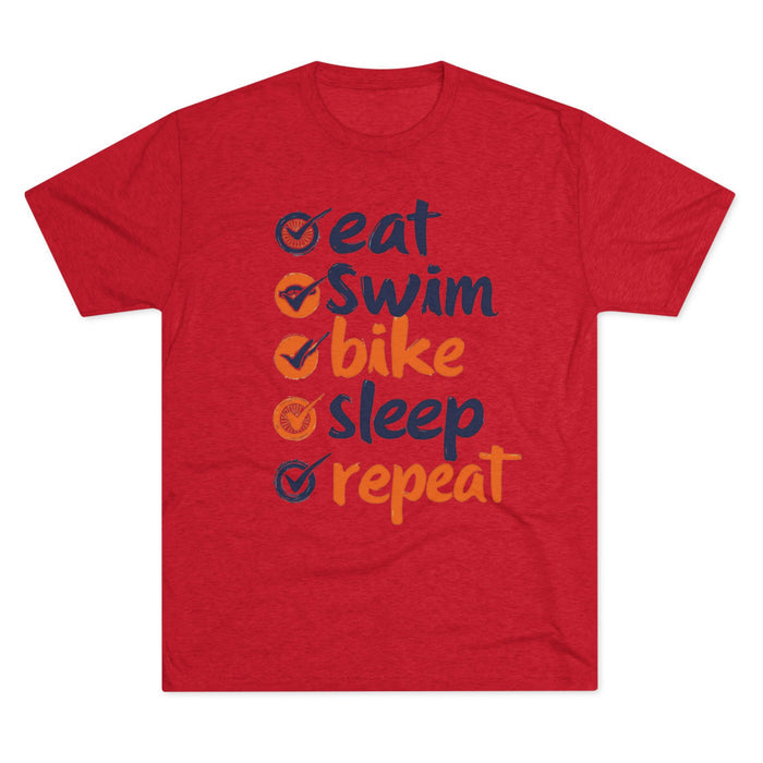 S / Tri-Blend Vintage Red