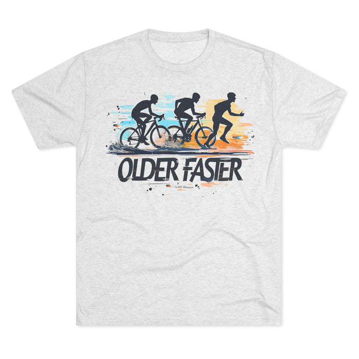 Unisex Tri-Blend Crew Tee for Active Lifestyle - T-Shirt