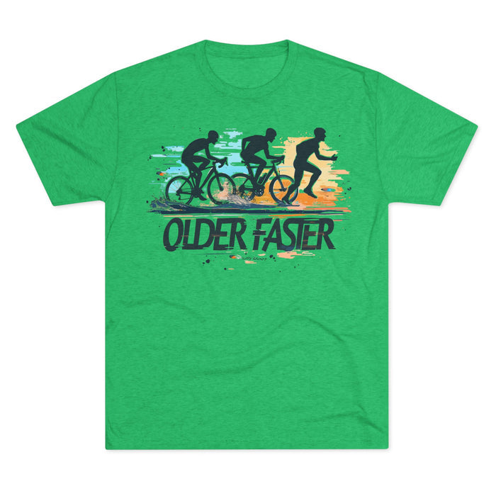Unisex Tri-Blend Crew Tee for Active Lifestyle - T-Shirt - alternate view