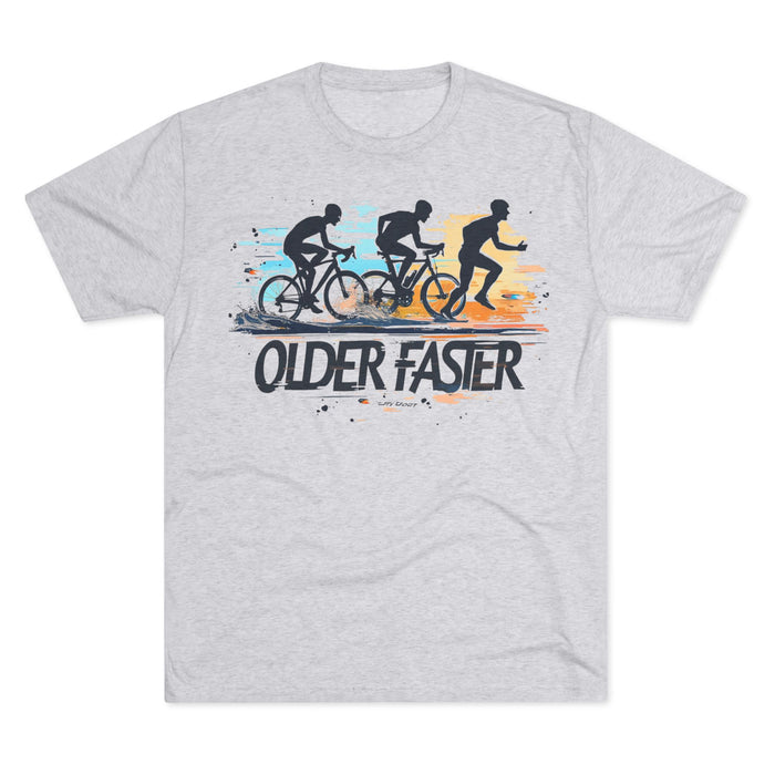 Unisex Tri-Blend Crew Tee for Active Lifestyle - T-Shirt - size chart
