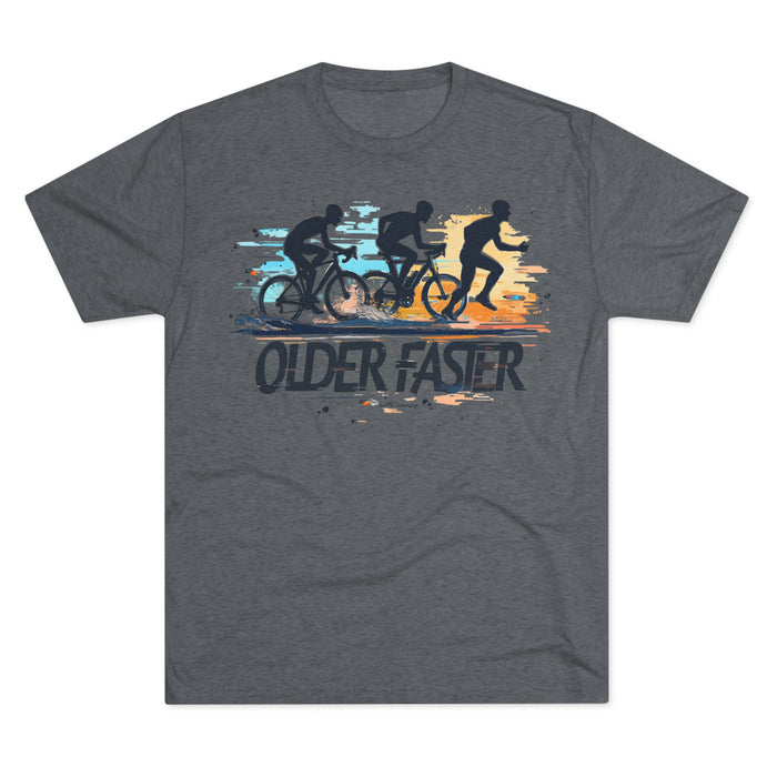 Unisex Tri-Blend Crew Tee for Active Lifestyle - T-Shirt - size chart
