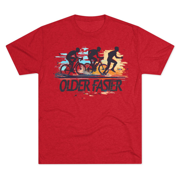 Unisex Tri-Blend Crew Tee for Active Lifestyle - T-Shirt - size chart