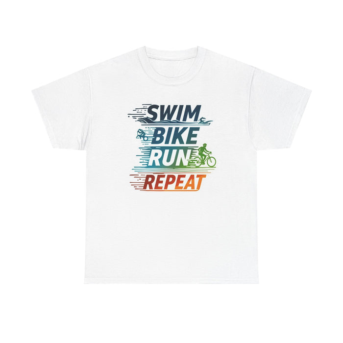 Unisex Triathlon Cotton Tee - T-Shirt