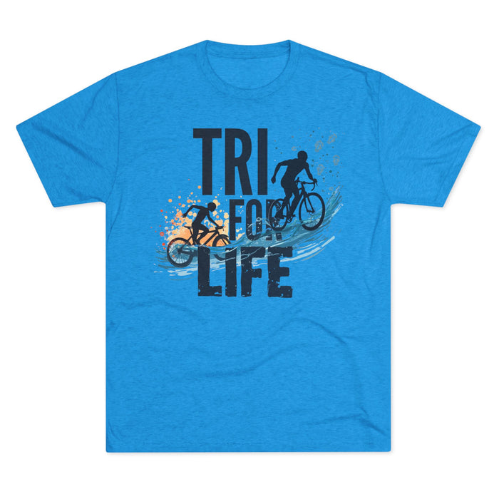 Unisex Triathlon Crew Tee - T-Shirt - alternate view