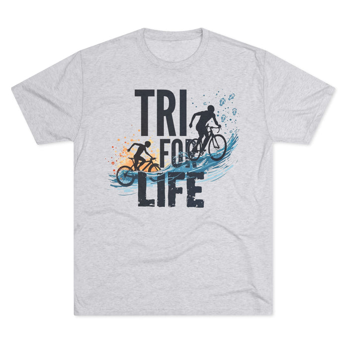 Unisex Triathlon Crew Tee - T-Shirt - size chart
