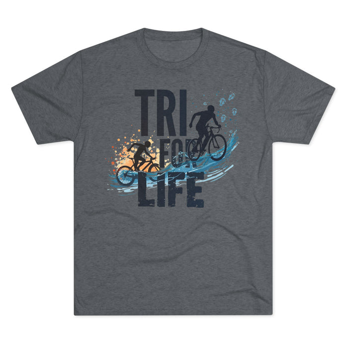 Unisex Triathlon Crew Tee - T-Shirt - size chart