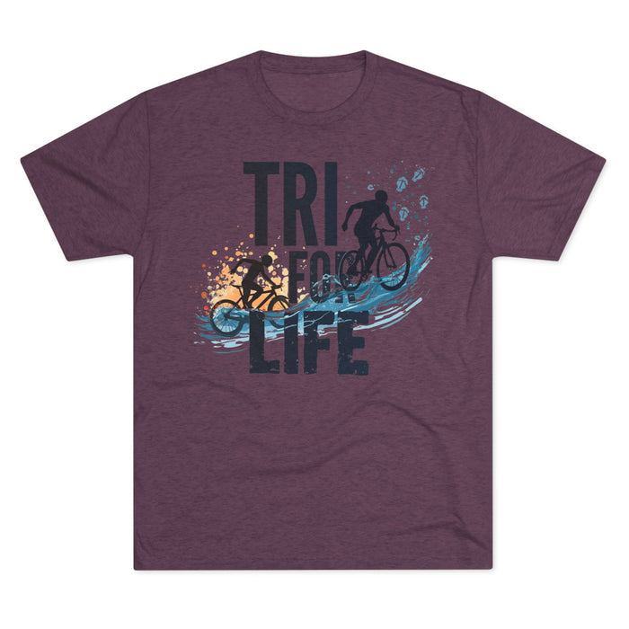 Unisex Triathlon Crew Tee - T-Shirt - size chart