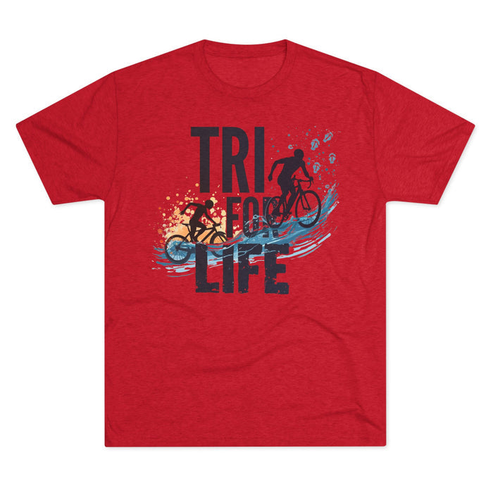 Unisex Triathlon Crew Tee - T-Shirt - size chart