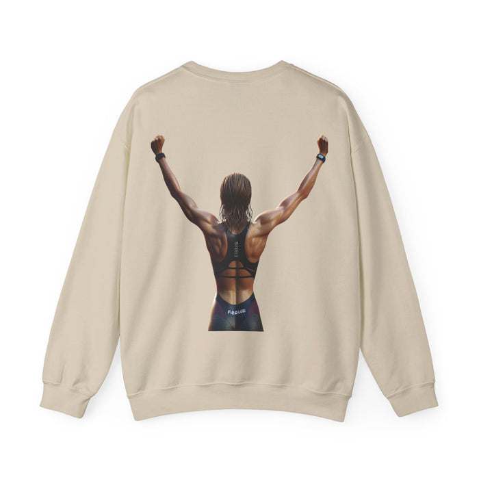 Unisex Triathlon Crewneck Sweatshirt - size chart