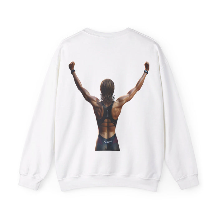 Unisex Triathlon Crewneck Sweatshirt - size chart