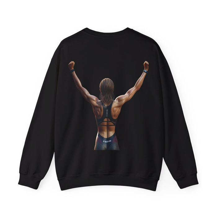 Unisex Triathlon Crewneck Sweatshirt - size chart