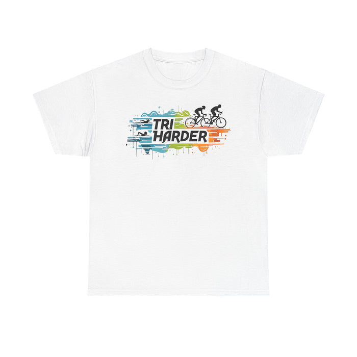 Unisex Triathlon Fitness Tee by Gildan - T-Shirt