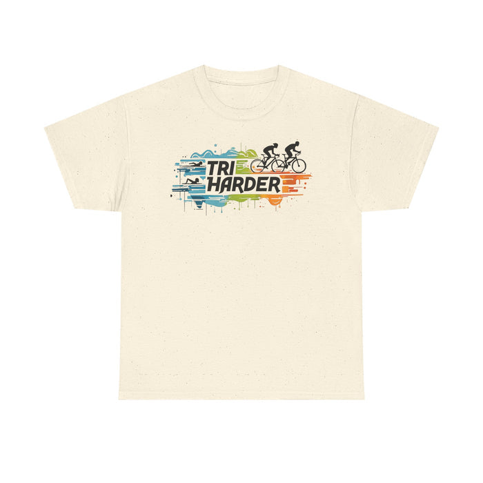 Unisex Triathlon Fitness Tee by Gildan - T-Shirt - size chart