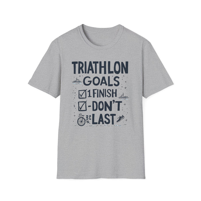 Unisex Triathlon Motivational T-Shirt - alternate view