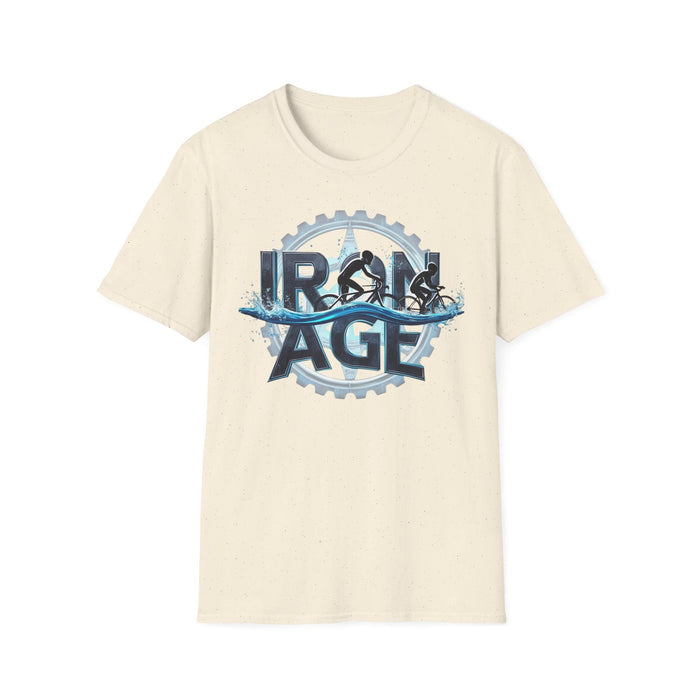 Unisex Triathlon Softstyle T-Shirt - detail view