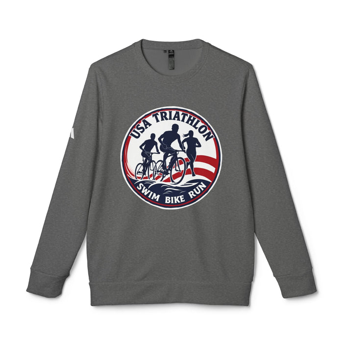 Unisex Triathlon Sweatshirt with USA Design - size chart