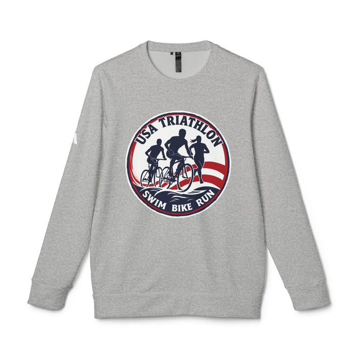 Unisex Triathlon Sweatshirt with USA Design - size chart