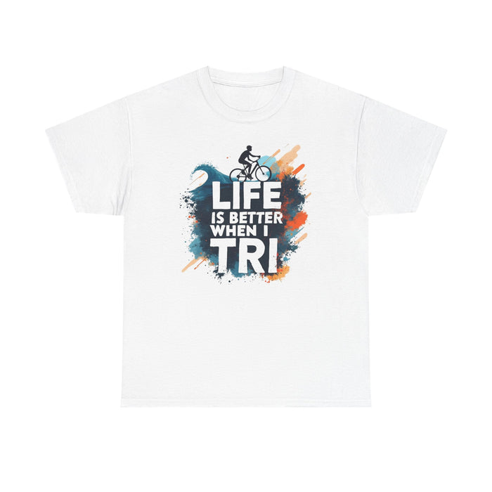 Unisex Triathlon T-Shirt by Gildan 5000