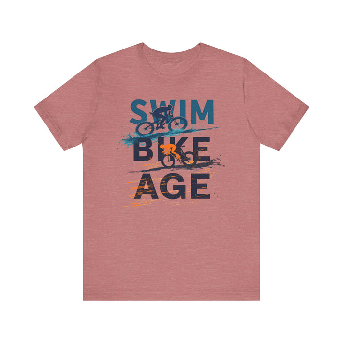 Unisex Triathlon T-Shirt - lifestyle view