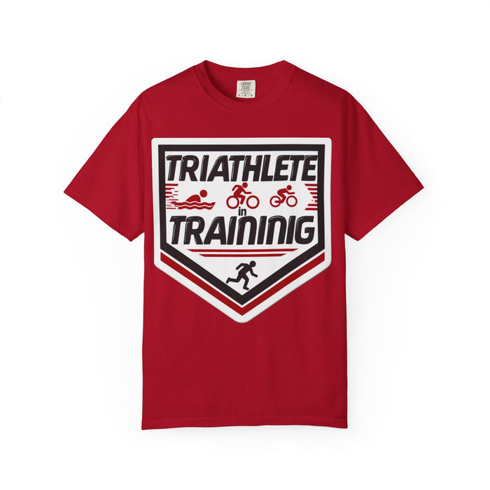 Unisex Triathlon Training T-Shirt 100% Cotton - size chart