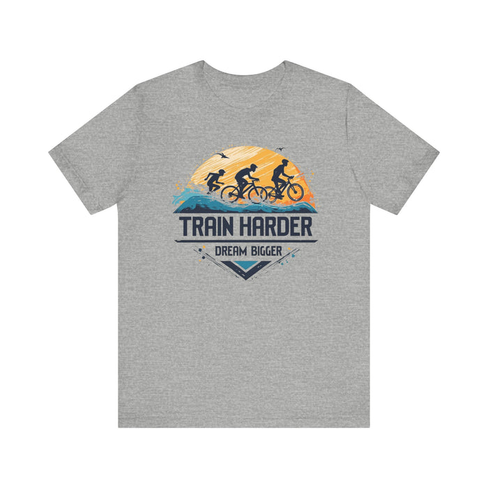 Unisex Triathlon Training Tee by Bella+Canvas - T-Shirt - size chart