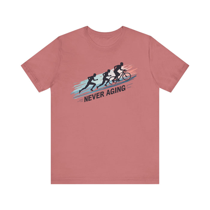 Unisex Triathlon Training Tee - T-Shirt - detail view