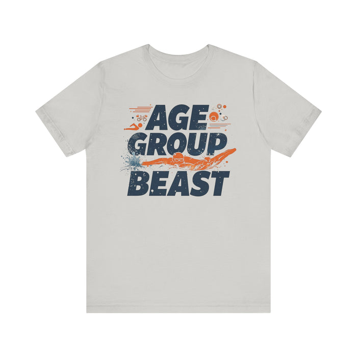 Unisex Triathlon Training Tee - T-Shirt - size chart