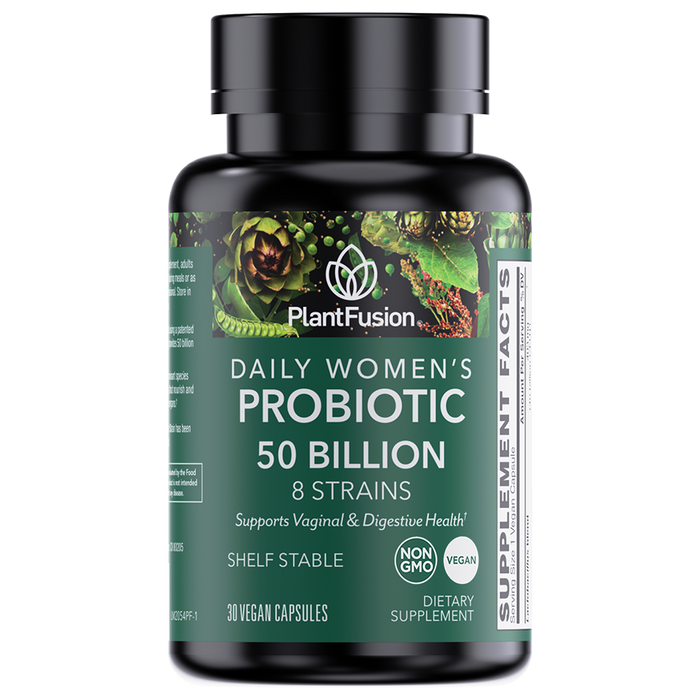 Vegan Women’s Probiotic 50 Billion CFU, 8 Strains