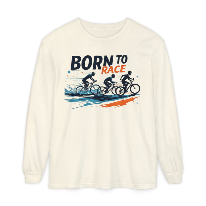 Vintage Cycling Long Sleeve Shirt - Long-sleeve - alternate view