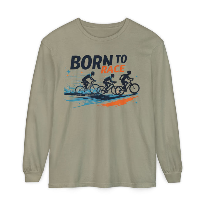 Vintage Cycling Long Sleeve Shirt - Long-sleeve - size chart